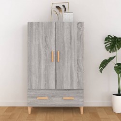 Sonata H Висок шкаф, сив сонома, 70x31x115 см, инженерно дърво - Corpuri, vitrine, biblioteci modulare