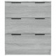 Sonata H Сайдборд, сив сонома, 60x30x70 см, инженерно дърво