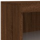 Sonata H Сайдборд с LED светлини, кафяв дъб, 60,5x37x100 см