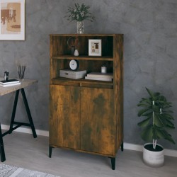 Sonata H Висок шкаф, опушен дъб, 60x36x110 см, инженерно дърво - Corpuri, vitrine, biblioteci modulare
