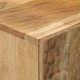 Sonata H Страничен шкаф 60x33x75 см манго масивно дърво