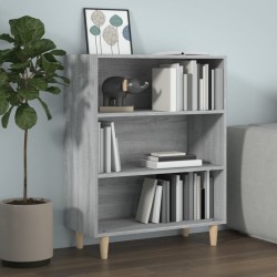 Sonata H Сайдборд, Сив сонома, 69,5x32,5x90 см, инженерно дърво - Corpuri, vitrine, biblioteci modulare