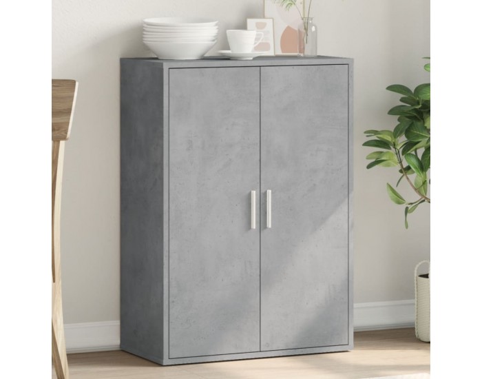 Sonata H Бюфет бетонно сив 60x31x84 см инженерно дърво