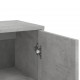 Sonata H Бюфет бетонно сив 60x31x84 см инженерно дърво