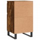Sonata H Бюфети 2 бр опушен дъб 40x35x70 см инженерно дърво