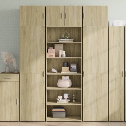Sonata H Висок шкаф, сонома дъб, 70x41x185 см, инженерно дърво - Corpuri, vitrine, biblioteci modulare