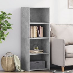 Sonata H Висок шкаф, бетонно сив, 45x41x124 см, инженерно дърво - Corpuri, vitrine, biblioteci modulare
