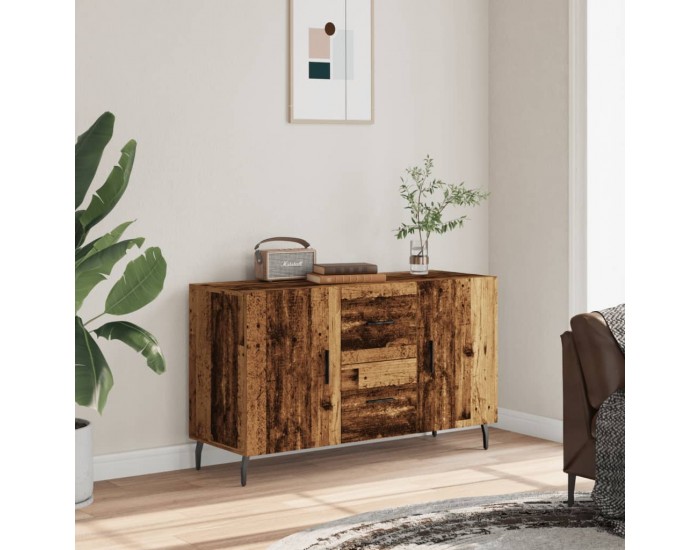 Sonata H Сайдборд, старо дърво, 100x36x60 см, инженерно дърво