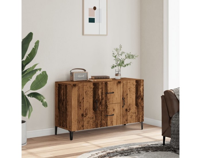 Sonata H Сайдборд, старо дърво, 100x36x60 см, инженерно дърво