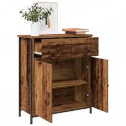 Sonata H Сайдборд, старо дърво, 70x30x80 см, инженерно дърво - Corpuri, vitrine, biblioteci modulare