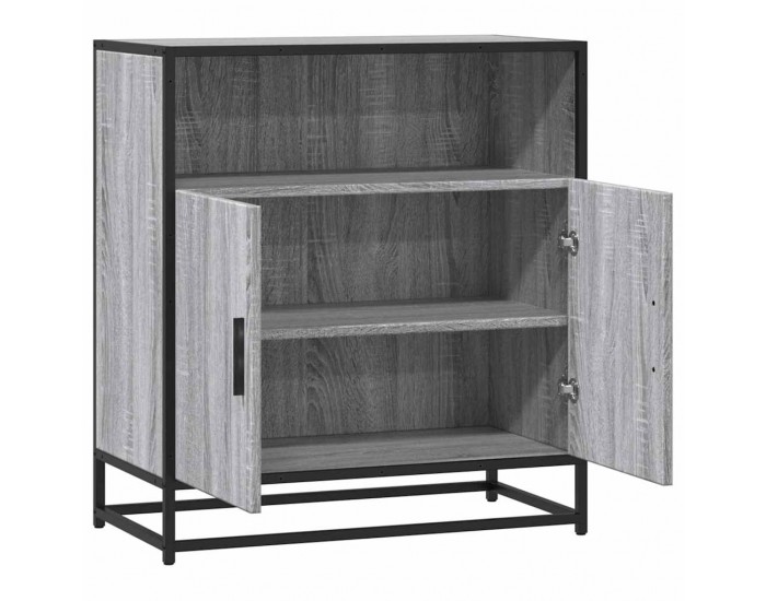 Sonata H Шкаф Grey Sonoma 68x35x76 cm Изработена дървесина