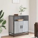 Sonata H Шкаф Grey Sonoma 68x35x76 cm Изработена дървесина
