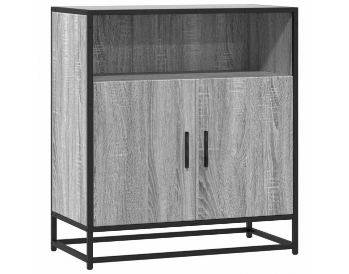 Sonata H Шкаф Grey Sonoma 68x35x76 cm Изработена дървесина