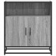 Sonata H Шкаф Grey Sonoma 68x35x76 cm Изработена дървесина