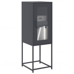 Sonata H Шкаф антрацит 36x39x107 cm Студено валцувана стомана - Corpuri, vitrine, biblioteci modulare
