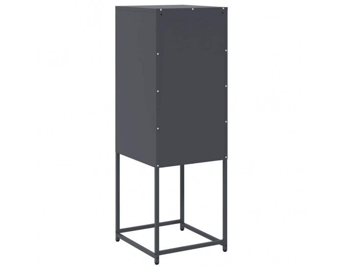 Sonata H Шкаф антрацит 36x39x107 cm Студено валцувана стомана