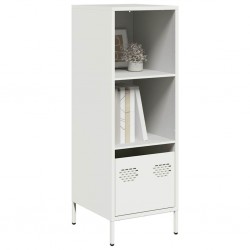 Sonata H Висок шкаф, бял, 35x39x103,5 см, стомана - Corpuri, vitrine, biblioteci modulare