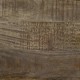 Sonata H Висока дъска 60x33x110 cm Масивна дървесина Манго