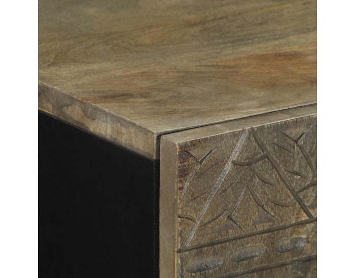 Sonata H Шкаф 90x33x75 cm Масивна дървесина Манго