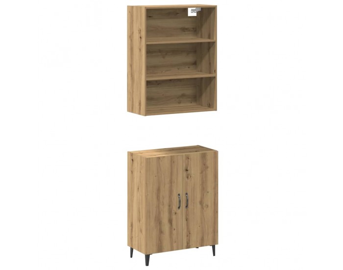 Sonata H Шкаф със стенен шкаф Artisan Oak Engineered Wood