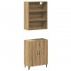 Sonata H Шкаф със стенен шкаф Artisan Oak Engineered Wood