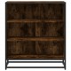 Sonata H Шкаф опушен дъб 68x35x76 cm Изработена дървесина и метал