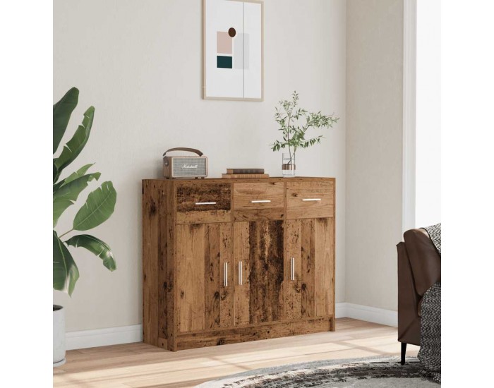 Sonata H Шкаф Old Wood 91x28x75 cm Инженерна дървесина
