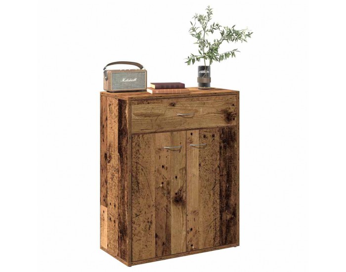 Sonata H Шкаф Old Wood 60x30x75 cm Инженерна дървесина
