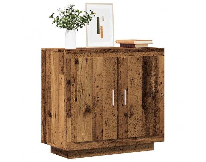 Sonata H Шкаф за хранене Old Wood 80x40x75 cm Инженерна дървесина