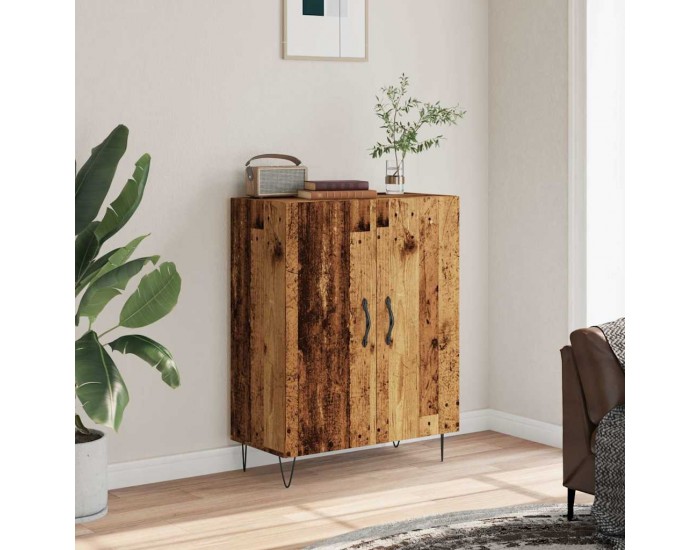 Sonata H Шкаф за хранене Old Wood 69,5x34x90 cm Инженерна дървесина