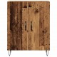 Sonata H Шкаф за хранене Old Wood 69,5x34x90 cm Инженерна дървесина