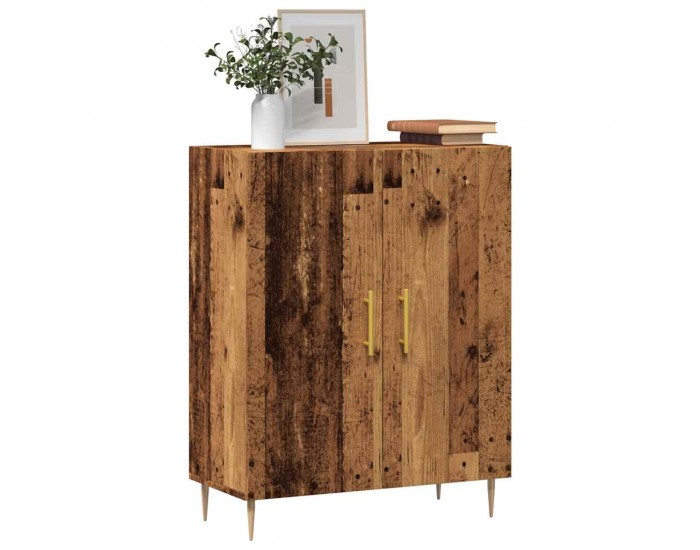 Sonata H Шкаф за хранене Old Wood 69,5x34x90 cm Инженерна дървесина
