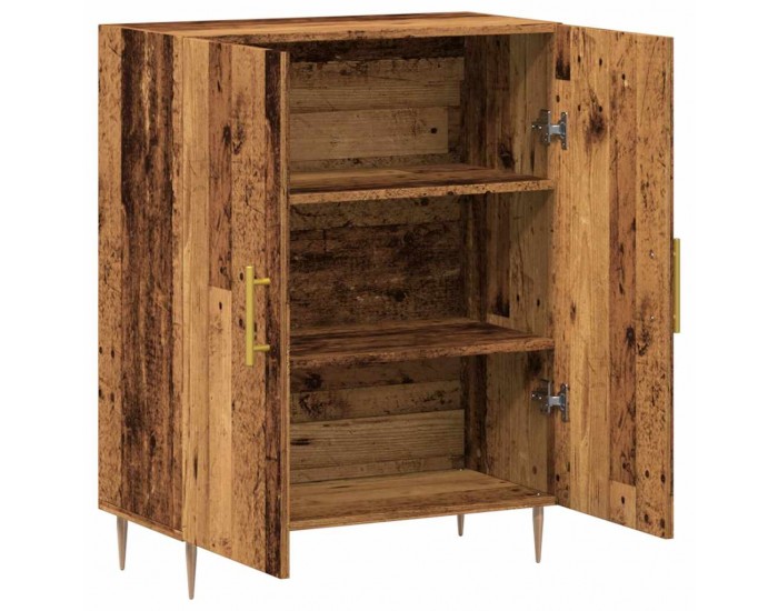 Sonata H Шкаф за хранене Old Wood 69,5x34x90 cm Инженерна дървесина