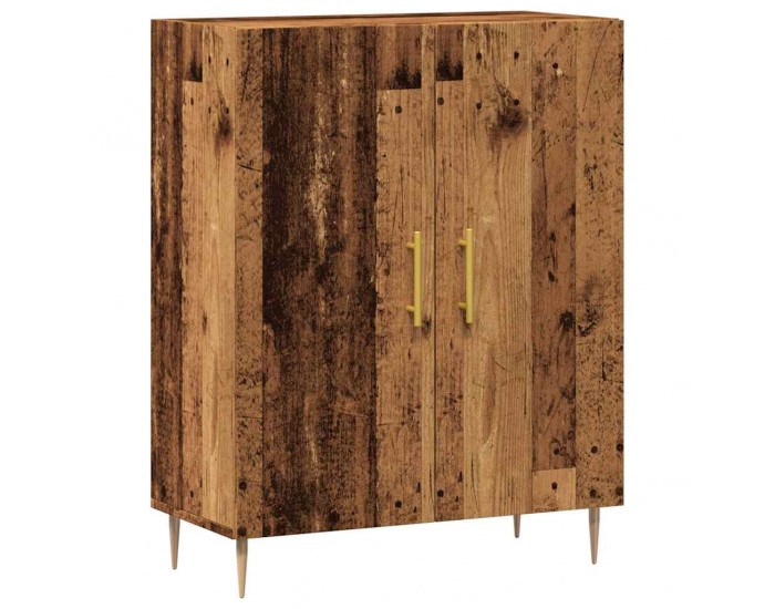Sonata H Шкаф за хранене Old Wood 69,5x34x90 cm Инженерна дървесина