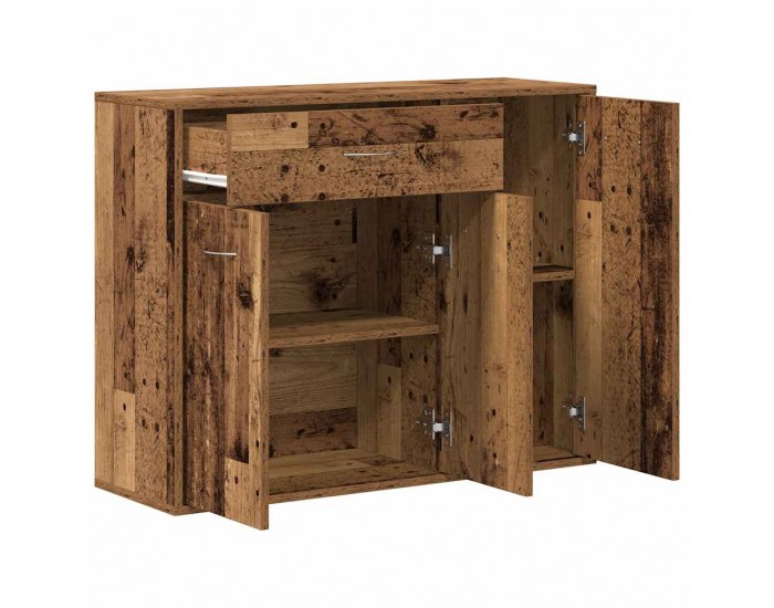 Sonata H Бюфет Old Wood 88x30x70 cm Инженерна дървесина