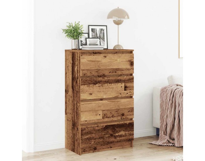 Sonata H Шкаф Old Wood 60x35x98,5 cm Инженерна дървесина