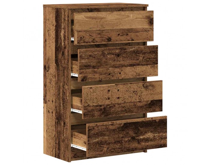 Sonata H Шкаф Old Wood 60x35x98,5 cm Инженерна дървесина