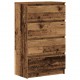 Sonata H Шкаф Old Wood 60x35x98,5 cm Инженерна дървесина