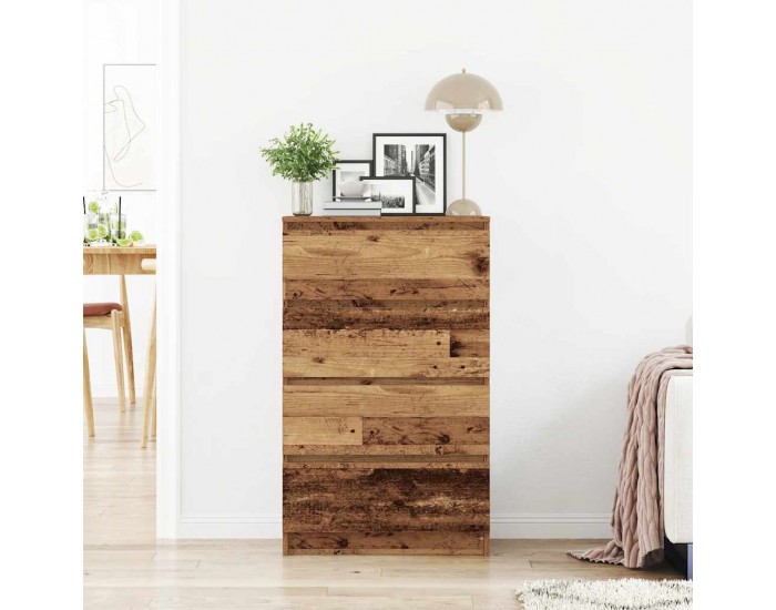 Sonata H Шкаф Old Wood 60x35x98,5 cm Инженерна дървесина