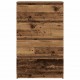 Sonata H Шкаф Old Wood 60x35x98,5 cm Инженерна дървесина