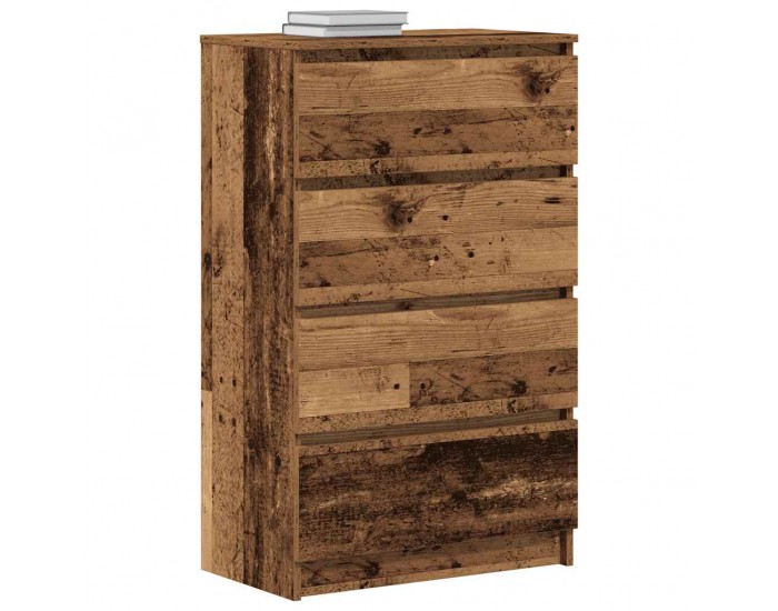 Sonata H Шкаф Old Wood 60x35x98,5 cm Инженерна дървесина