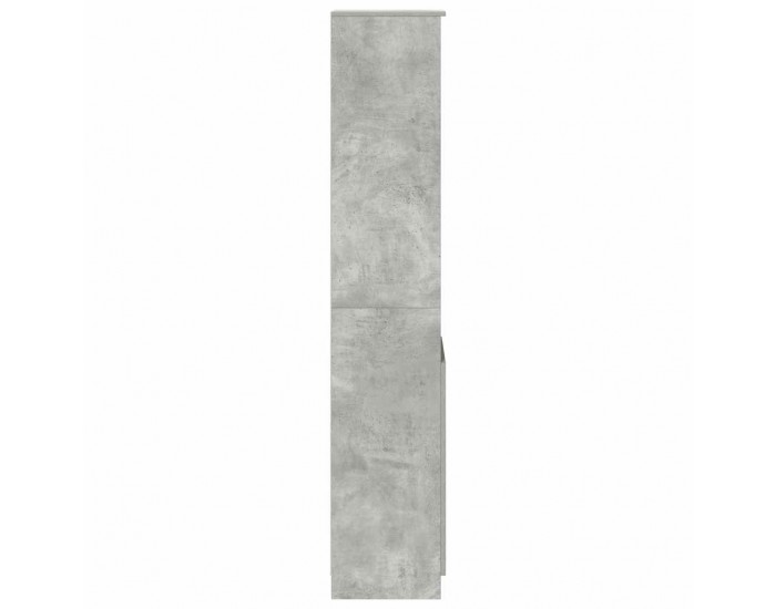 Sonata H Висока дъска Concrete Grey 37,5x35x180 cm Инженерна дървесина