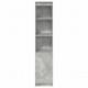 Sonata H Висока дъска Concrete Grey 37,5x35x180 cm Инженерна дървесина