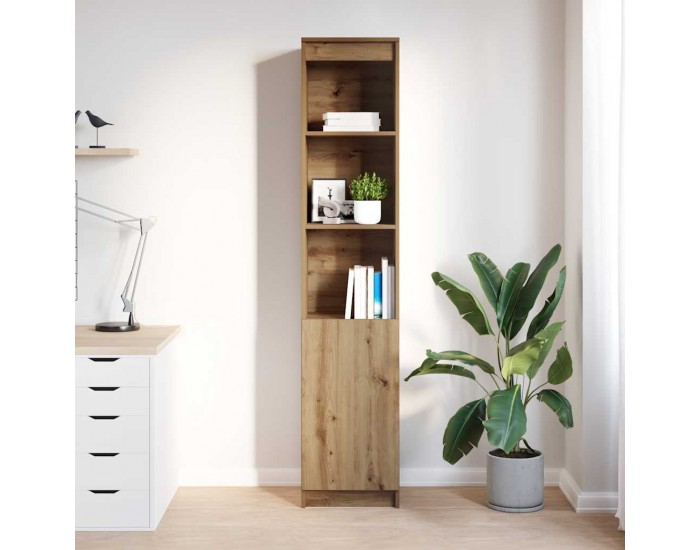 Sonata H Highboard Artisan Дъб 37,5x35x180 cm Инженерна дървесина