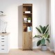Sonata H Highboard Artisan Дъб 37,5x35x180 cm Инженерна дървесина