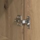 Sonata H Highboard Artisan Дъб 37,5x35x180 cm Инженерна дървесина