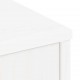 Sonata H Страничен шкаф с чекмеджета ODDA White 40x24x79 cm