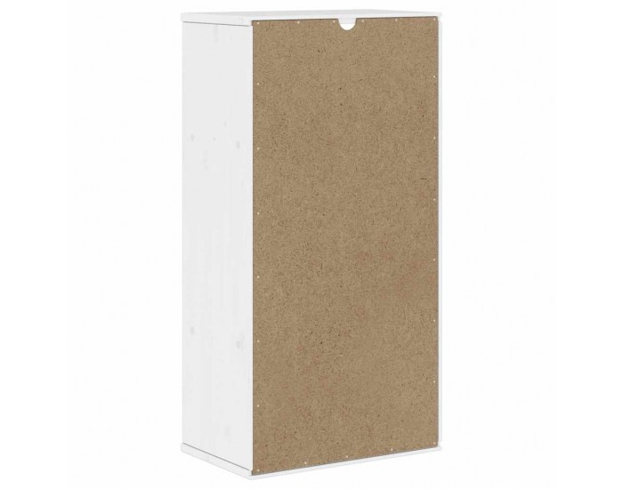 Sonata H Страничен шкаф с чекмеджета ODDA White 40x24x79 cm