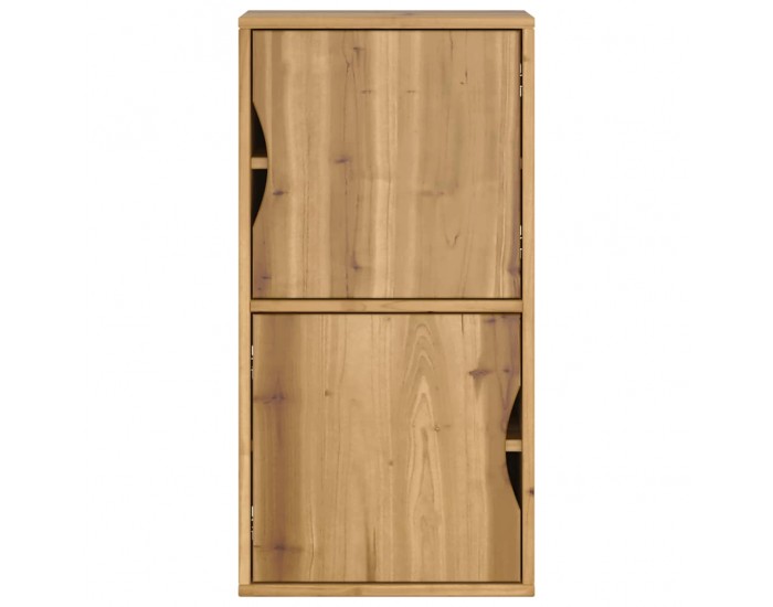 Sonata H Страничен шкаф ODDA 40x24x79 cm масивна дървесина бор