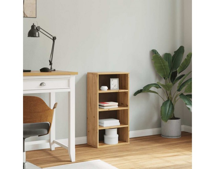 Sonata H Страничен шкаф ODDA 40x24x79 cm масивна дървесина бор